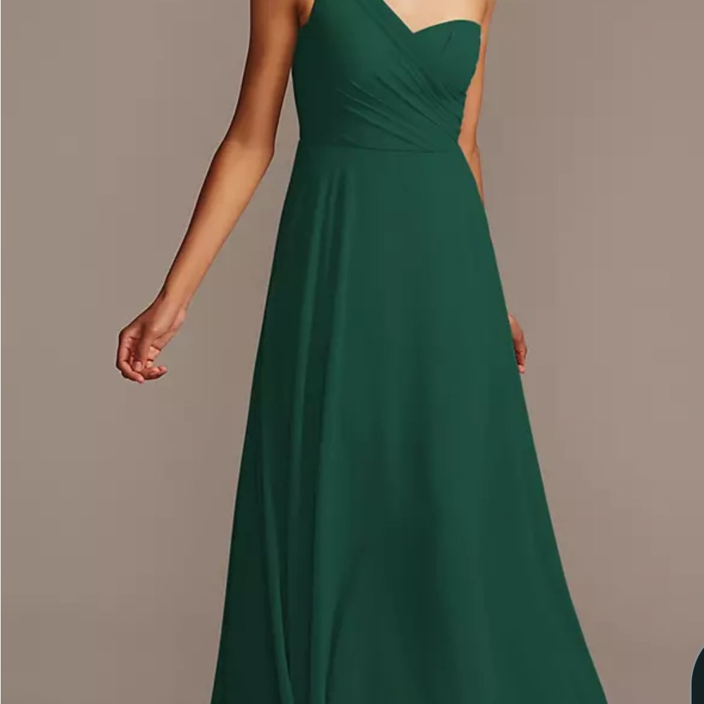 David’s bridal juniper Green bridesmaid dress size 8